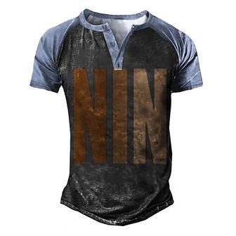 Melanin Shades V2 Men's Henley Shirt Raglan Sleeve 3D Print T-shirt - Thegiftio UK