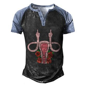 My Body My Choice V4 Men's Henley Shirt Raglan Sleeve 3D Print T-shirt - Monsterry