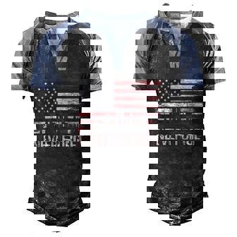 Never Forget 911 Vintage American Flag 911 Patriotic Graphic Design Printed Casual Daily Basic Men's Henley Shirt Raglan Sleeve 3D Print T-shirt - Thegiftio UK