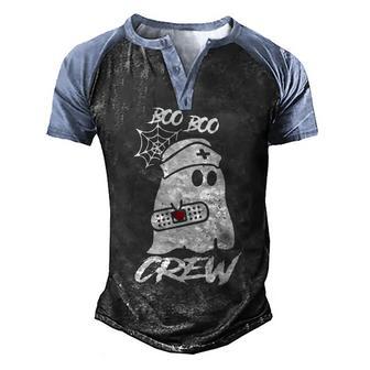 Nurse Halloween T V2 Men's Henley Shirt Raglan Sleeve 3D Print T-shirt - Thegiftio UK