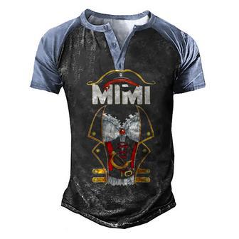 Pirate Mimi Halloween Costume Men's Henley Shirt Raglan Sleeve 3D Print T-shirt - Thegiftio UK