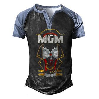 Pirate Mom Halloween Costume Men's Henley Shirt Raglan Sleeve 3D Print T-shirt - Thegiftio UK