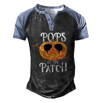 Pops Of The Patch Graphic Design Printed Casual Daily Basic Men's Henley Shirt Raglan Sleeve 3D Print T-shirt - Thegiftio UK