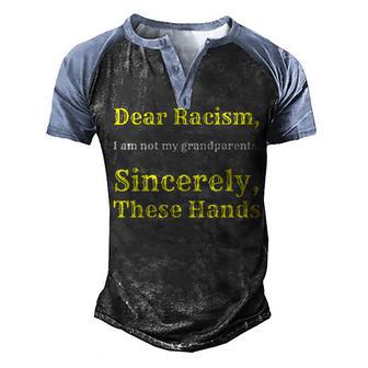 Pro Black Power T Png Men's Henley Shirt Raglan Sleeve 3D Print T-shirt - Thegiftio UK