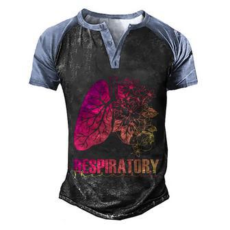 Respiratory Therapist Therapy Medical Care Doctor Lung Nurse Gift Graphic Design Printed Casual Daily Basic Men's Henley Shirt Raglan Sleeve 3D Print T-shirt - Thegiftio UK