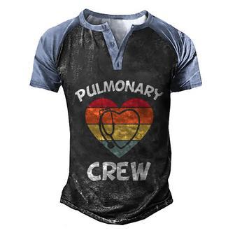 Respiratory Therapy Lung Doctor Pulmonary Crew Asthma Nurse Gift Graphic Design Printed Casual Daily Basic Men's Henley Shirt Raglan Sleeve 3D Print T-shirt - Thegiftio UK