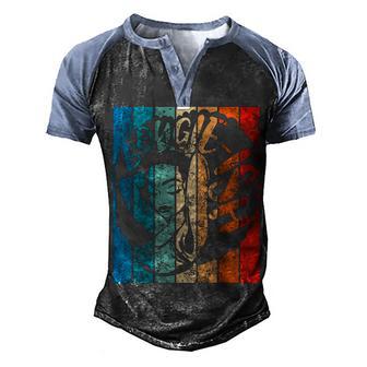 Retro Bougie Ish Melanin Woman Men's Henley Shirt Raglan Sleeve 3D Print T-shirt - Thegiftio UK