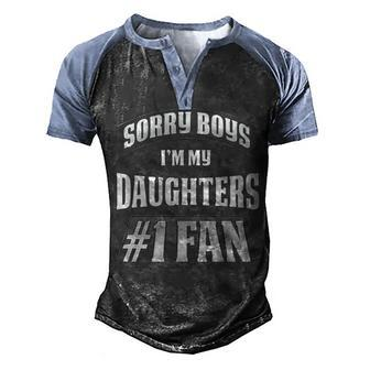 Sorry Boys - 1 Fan Men's Henley Shirt Raglan Sleeve 3D Print T-shirt - Seseable