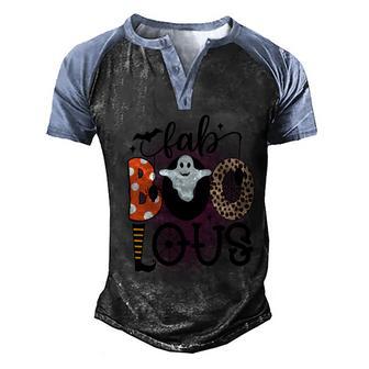 Sweet Lab Boo Lous Halloween Day Graphic Design Printed Casual Daily Basic Men's Henley Shirt Raglan Sleeve 3D Print T-shirt - Thegiftio UK
