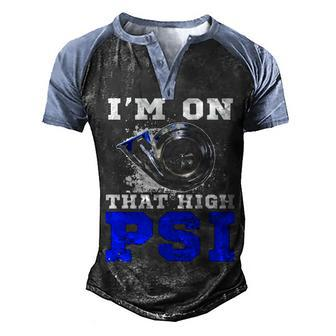 That High Psi Men's Henley Shirt Raglan Sleeve 3D Print T-shirt - Seseable