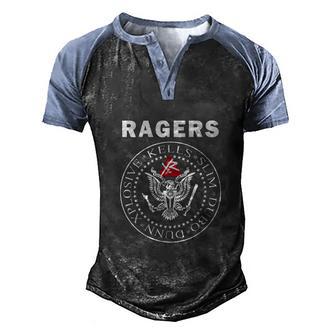 The Jacket Alternative Hip Hop Graphic Design Printed Casual Daily Basic Men's Henley Shirt Raglan Sleeve 3D Print T-shirt - Thegiftio UK