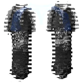 The Rose Suchak Ladder Company Since 1899 North Poles Finest Graphic Design Printed Casual Daily Basic Men's Henley Shirt Raglan Sleeve 3D Print T-shirt - Thegiftio