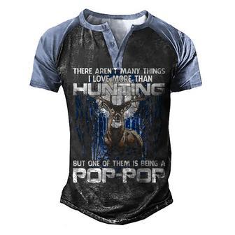 There Arent Than Hunting Pop Pop Back Design Men's Henley Shirt Raglan Sleeve 3D Print T-shirt - Thegiftio UK