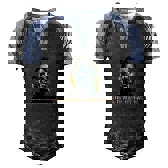 This Is My Happy Face Funny Horror Halloween Movies Lover Graphic Design Printed Casual Daily Basic Men's Henley Shirt Raglan Sleeve 3D Print T-shirt - Thegiftio