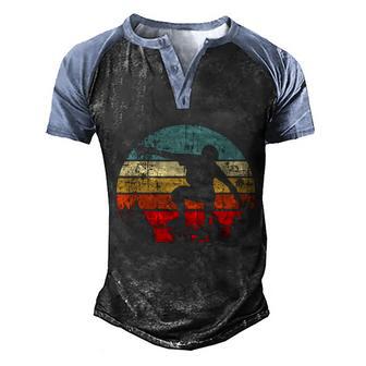 Trick Move Retro Vintage Skateboarder Skater Love Shirt Graphic Design Printed Casual Daily Basic Men's Henley Shirt Raglan Sleeve 3D Print T-shirt - Thegiftio UK