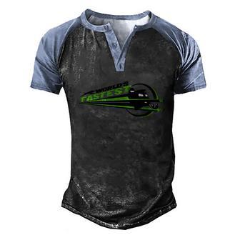 Vector Design Extreme Sports Snow Mobils New Graphic Design Printed Casual Daily Basic Men's Henley Shirt Raglan Sleeve 3D Print T-shirt - Thegiftio UK
