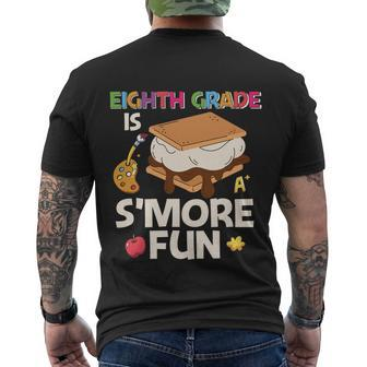 8Th Grade Is S’More Fun Back To School Premium Plus Size Shirt For Teacher Kids Men's Crewneck Short Sleeve Back Print T-shirt - Monsterry