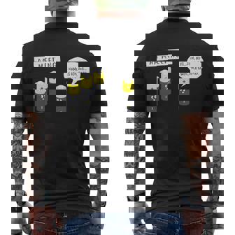 Aa Meeting Funny Alcohol Drinking Tshirt Men's Crewneck Short Sleeve Back Print T-shirt - Monsterry