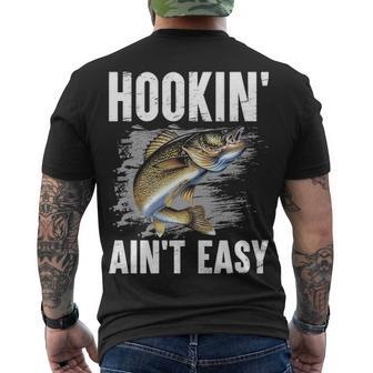 Aint Easy V2 Men's Crewneck Short Sleeve Back Print T-shirt - Seseable