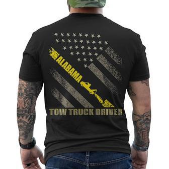 Alabama Tow Truck Driver Alabama Tow Truck Driver Men's T-shirt Back Print - Thegiftio UK