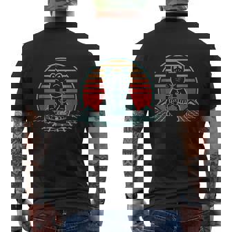 Anime Ramen Cat Retro Japanese Noodles Aesthetic Kawaii Men's T-shirt Back Print - Thegiftio