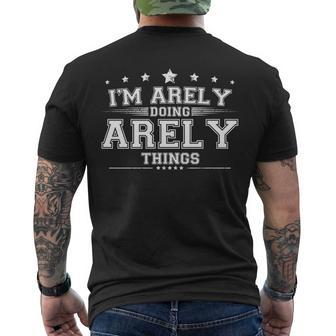 Im Arely Doing Arely Things Men's T-shirt Back Print - Thegiftio UK