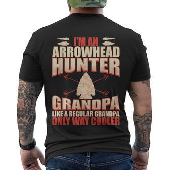 Arrowhead Hunting Arrowhead Hunter Grandpa V2 Men's T-shirt Back Print - Thegiftio UK