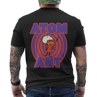 Atom Ant Men's Crewneck Short Sleeve Back Print T-shirt - Monsterry UK