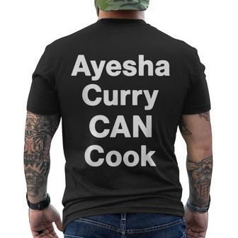 Ayesha Curry Can Cook Men's Crewneck Short Sleeve Back Print T-shirt - Monsterry