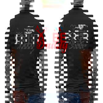 Barber Dad Fathers Day Haircut Be Daddy Barbershop Best Daddy Ever Men's T-shirt Back Print - Thegiftio UK
