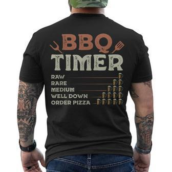 Bbq Grill Chef Grilling Master Barbecue Lover Bbq V2 Men's T-shirt Back Print - Seseable