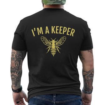 Beekeeper Im A Bee Keeper Men's Crewneck Short Sleeve Back Print T-shirt - Monsterry DE