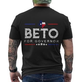 Beto For Governor Beto Orourke Shirt Tshirt Men's Crewneck Short Sleeve Back Print T-shirt - Monsterry