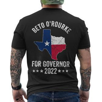 Beto Orourke Texas Governor Elections 2022 Beto For Texas Tshirt Men's Crewneck Short Sleeve Back Print T-shirt - Monsterry AU