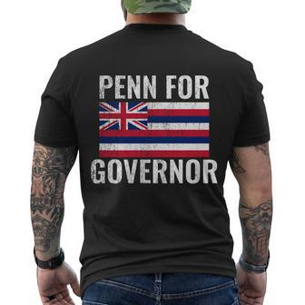 Bj Penn For Governor Hawaii Tshirt Men's Crewneck Short Sleeve Back Print T-shirt - Monsterry AU