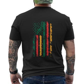 Black Human Rights Juneteenth 2022 Day Birthday V12 Men's T-shirt Back Print - Thegiftio UK
