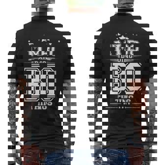Im Bo Doing Bo Things Men's T-shirt Back Print - Thegiftio UK