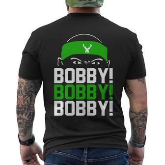 Bobby Bobby Bobby Milwaukee Basketball Bobby Portis Tshirt Men's Crewneck Short Sleeve Back Print T-shirt - Monsterry