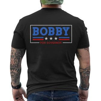 Bobby For Governor Men's T-shirt Back Print - Thegiftio UK