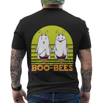 Boo Bees Ghoul Ghost Halloween Candy Full Moon Soul Spooky Men's T-shirt Back Print - Thegiftio UK