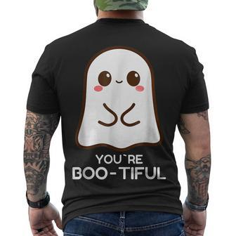 You Are Boo-Tiful – Halloween Trick Or Treat Ghost Men's T-shirt Back Print - Seseable