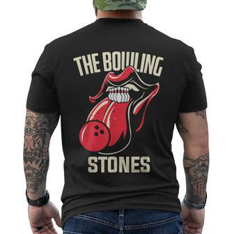 The Bowling Stones Bowling Men's T-shirt Back Print
