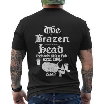 Brazen Head Irish Pub Tshirt Men's Crewneck Short Sleeve Back Print T-shirt - Monsterry UK