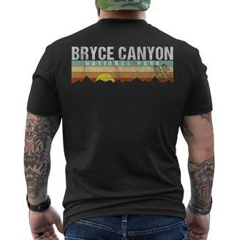 Bryce Canyon National Park - Utah Camping Hiking Men's T-shirt Back Print - Seseable