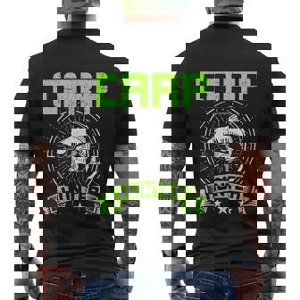 Carp Hunter Fly Carp Fishing Men's T-shirt Back Print - Thegiftio UK