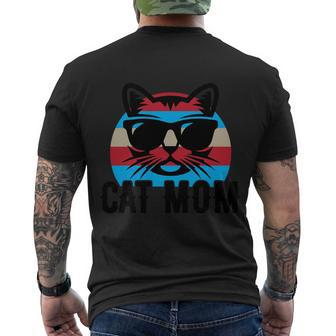 Cat Cat Mom Cat Day Cat Lover Men's T-shirt Back Print - Thegiftio UK