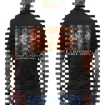 Celebrate Diversity Cigars Men's Crewneck Short Sleeve Back Print T-shirt - Monsterry