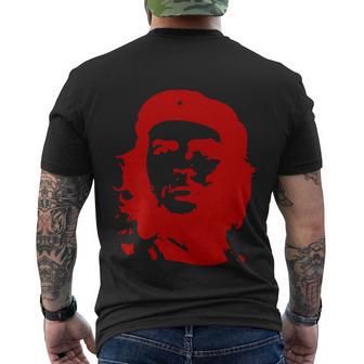 Che Guevara V2 Men's Crewneck Short Sleeve Back Print T-shirt - Monsterry