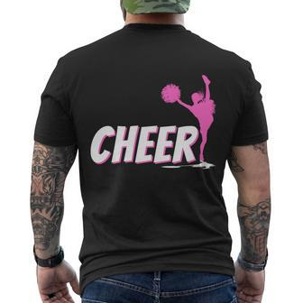 Cheer Cheerleader Cheerleading Camp Cheer Competition Men's T-shirt Back Print - Thegiftio UK