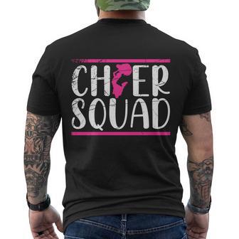 Cheering Practice Cheer Squad Cheerleading Team Cheerleader Meaningful Gift Men's Crewneck Short Sleeve Back Print T-shirt - Monsterry AU